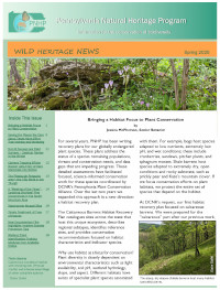 Wild Heritage News Issue 50 Cover